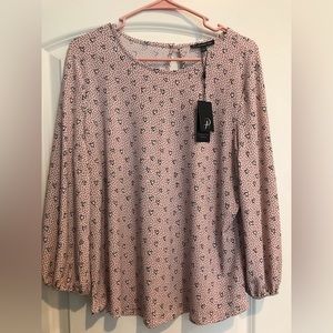 Adrianna Papell 3/4 Sleeve Top